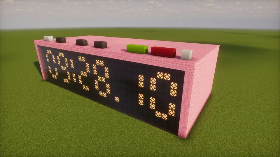 Soatlar — Minecraft xarita, rasm 4