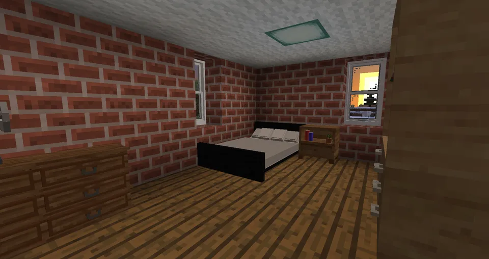 Katta g'ishtli uy — Minecraft xarita, rasm 6