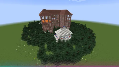 Parkur Maktabi — Minecraft xarita, rasm 1