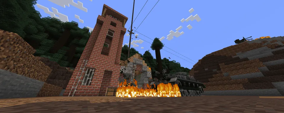 Urush yoqasida — Minecraft xarita, rasm 3