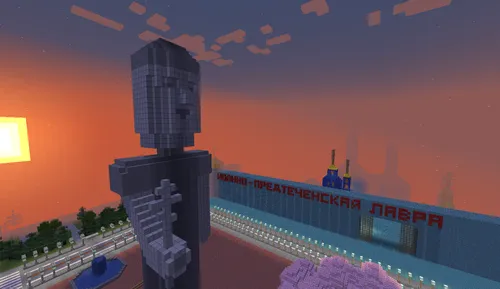 Ivanovsk-Primorskiy — Minecraft xarita, rasm 1