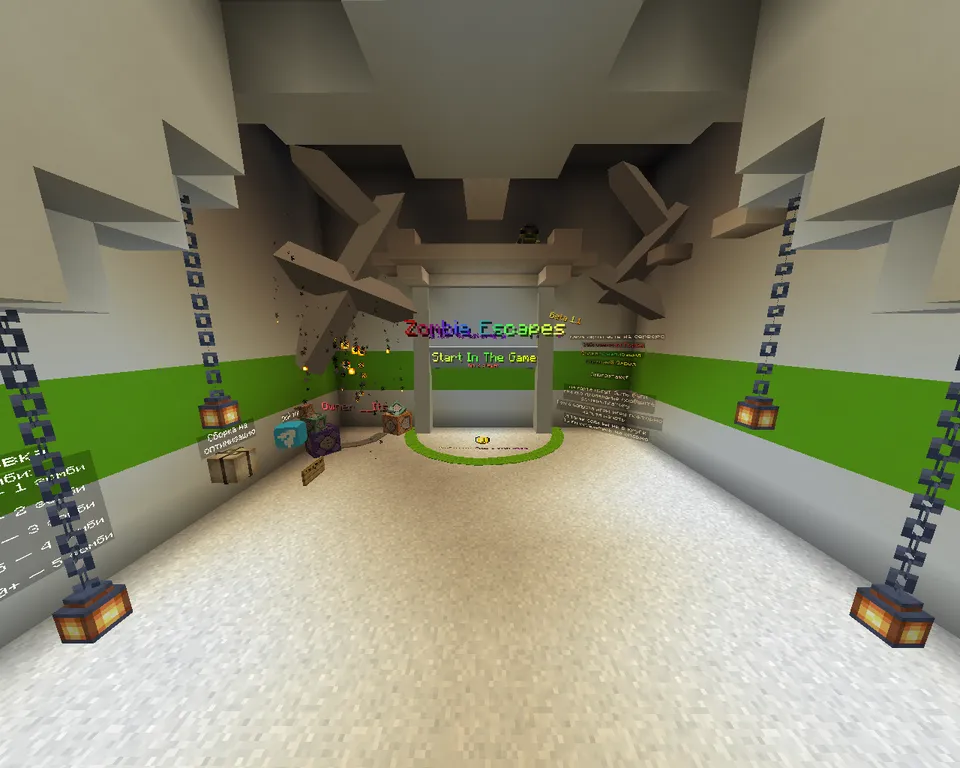 Zombie Escapes (by shulker team) — Minecraft xarita, rasm 7