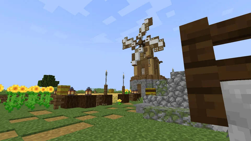 Kichkina ferma — Minecraft xarita, rasm 2
