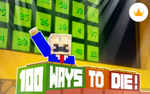 100 Ways To Die — Minecraft xarita, rasm 1