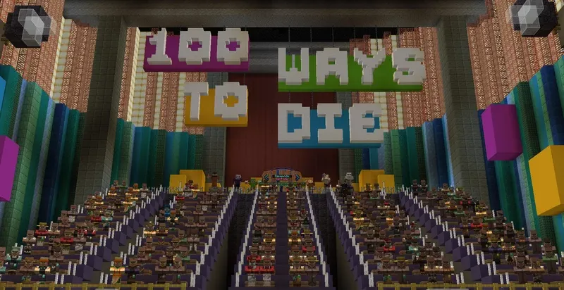 100 Ways To Die — Minecraft xarita, rasm 3