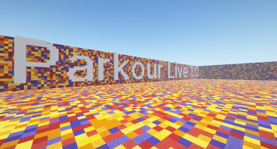 Parkour Live — Minecraft xarita, rasm 2