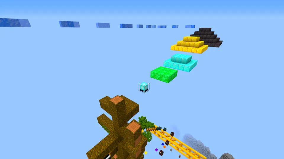 Faqat Yuqoriga 2 — Minecraft xarita, rasm 2