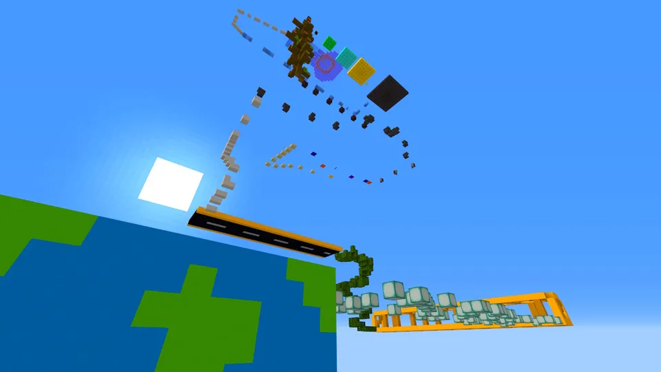Faqat Yuqoriga 2 — Minecraft xarita, rasm 4