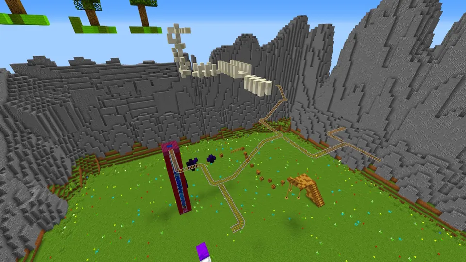 Faqat Yuqoriga 2 — Minecraft xarita, rasm 5