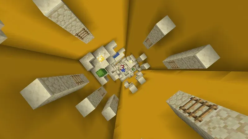 Just Go Up 2 — Minecraft xarita, rasm 5