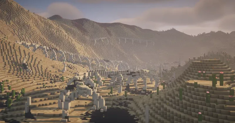 Desolate Desert — Minecraft xarita, rasm 6