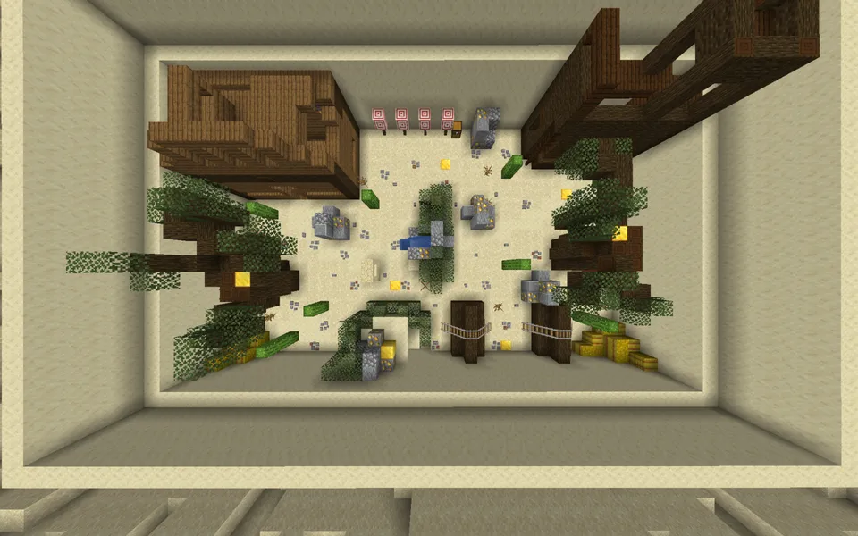 Battleground with guns 1 vs 1 — Minecraft xarita, rasm 3