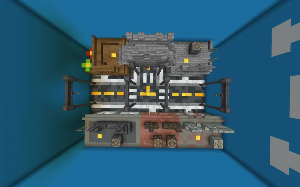 Battleground with guns 1 vs 1 — Minecraft xarita, rasm 8