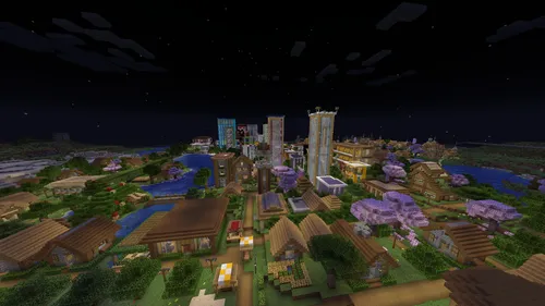 MagistrCity — Minecraft xarita, rasm 1