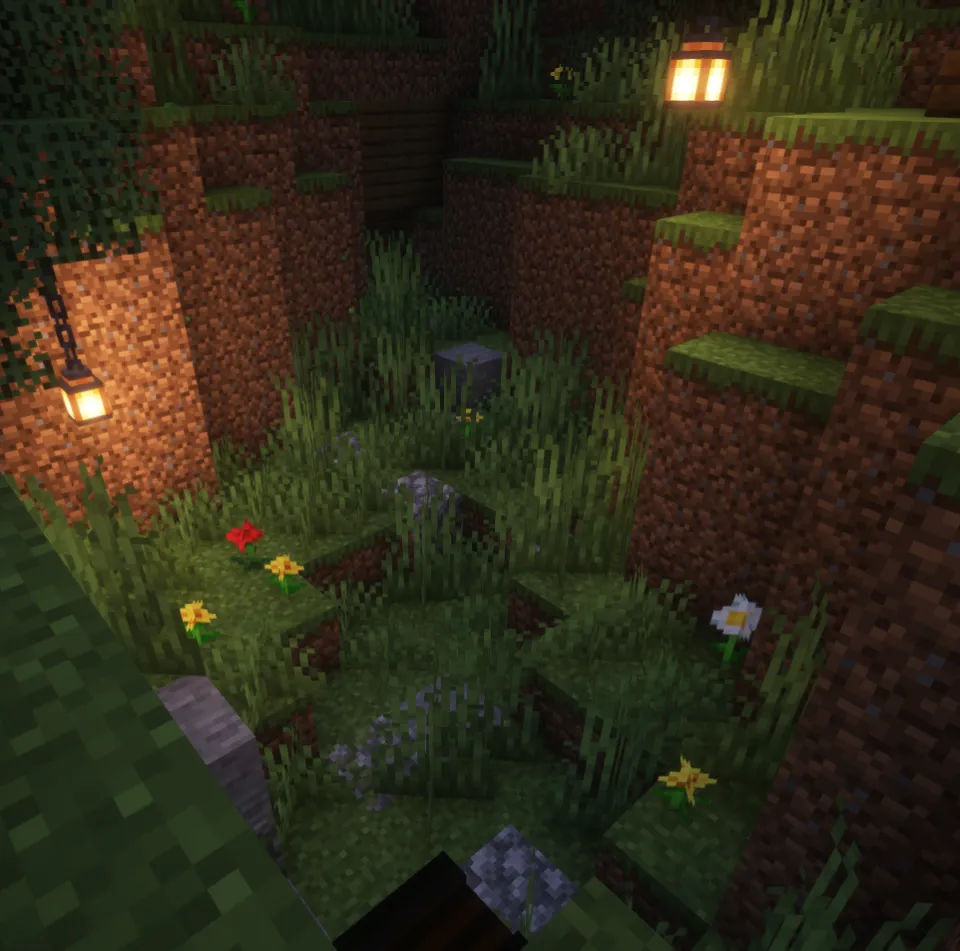 An abandoned village in the Wilderness — Minecraft xarita, rasm 2