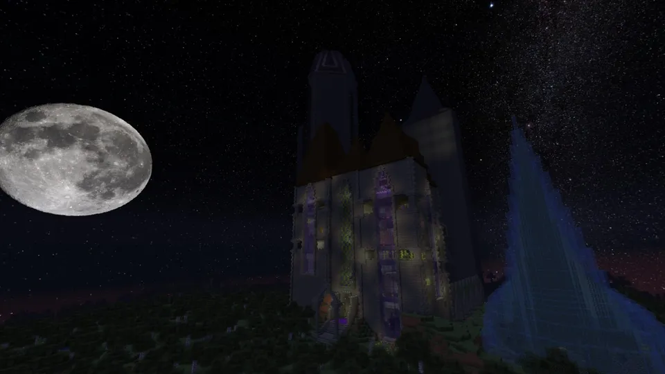 Wizardry Castle — Minecraft xarita, rasm 2