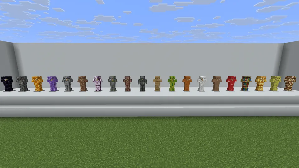 Block Armor Remake — Minecraft mod, rasm 2