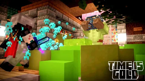 Time is Gold — Minecraft xarita, rasm 1