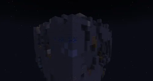 Asteroidda omon qolish — Minecraft xarita, rasm 1