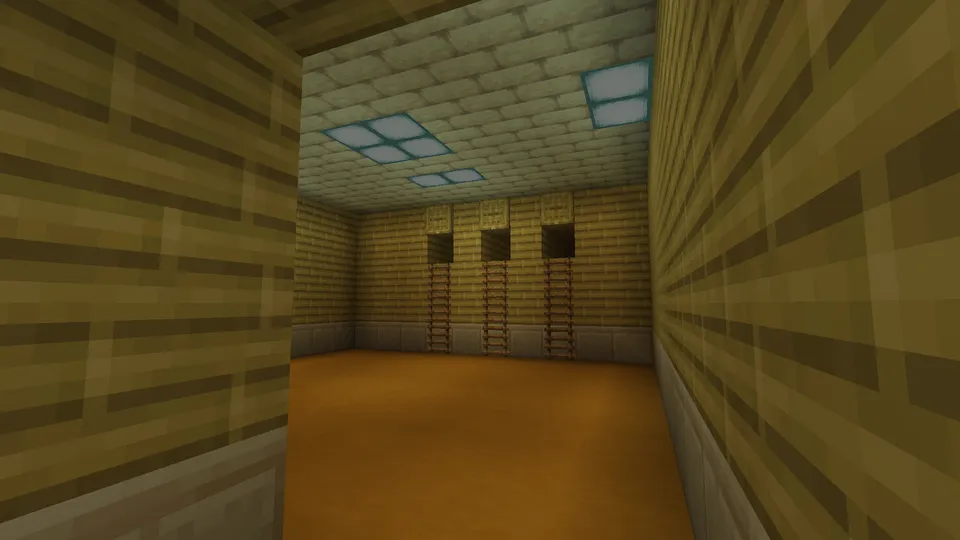 The Backrooms: Echoes of Silence — Minecraft xarita, rasm 4