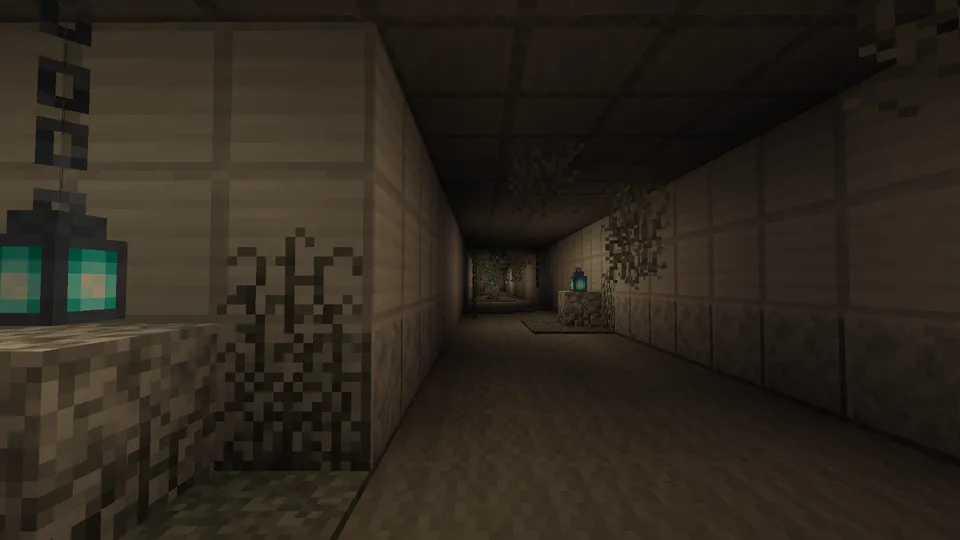 The Backrooms: Echoes of Silence — Minecraft xarita, rasm 5