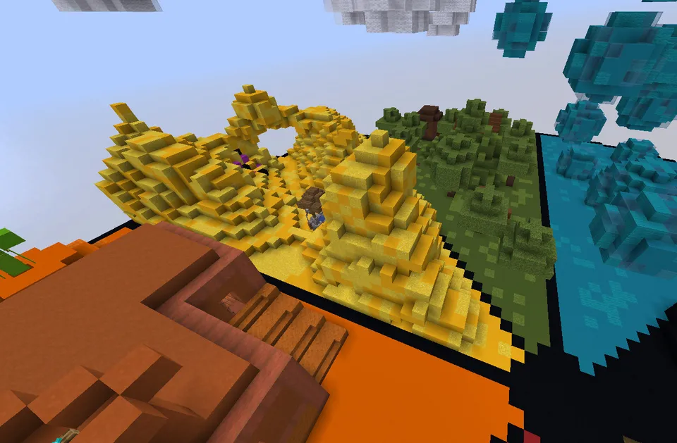 Fazolararo yashirinmachoq — Minecraft xarita, rasm 3