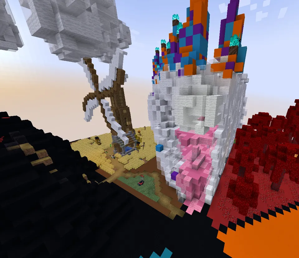 Fazolararo yashirinmachoq — Minecraft xarita, rasm 5
