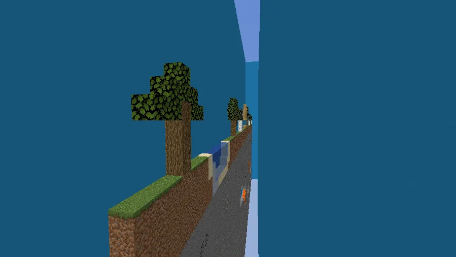 One Block Wide — Minecraft xarita, rasm 6