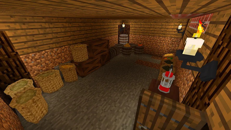 Tog'lardagi uy — Minecraft xarita, rasm 2
