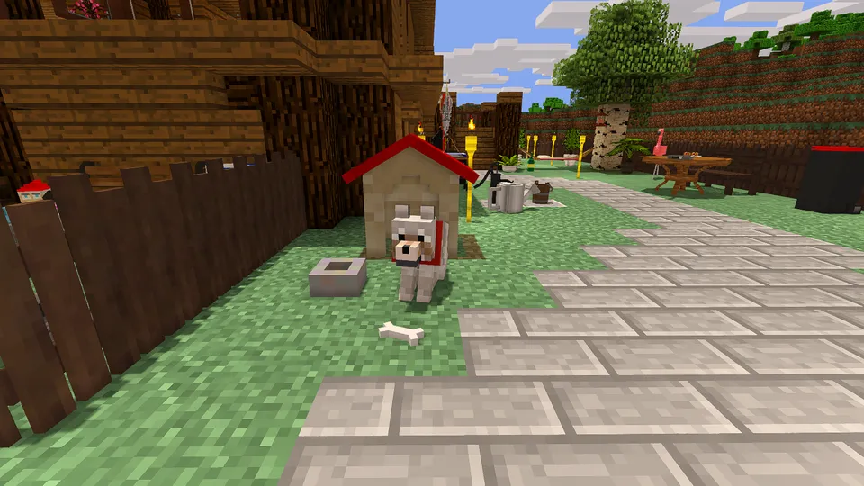 Tog'lardagi uy — Minecraft xarita, rasm 5