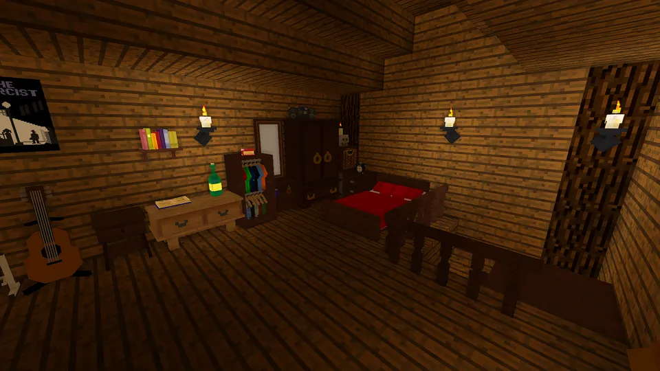 Tog'lardagi uy — Minecraft xarita, rasm 7