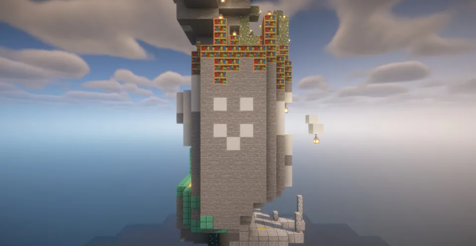 Parkour Spiral Dropper:Mini — Minecraft xarita, rasm 3