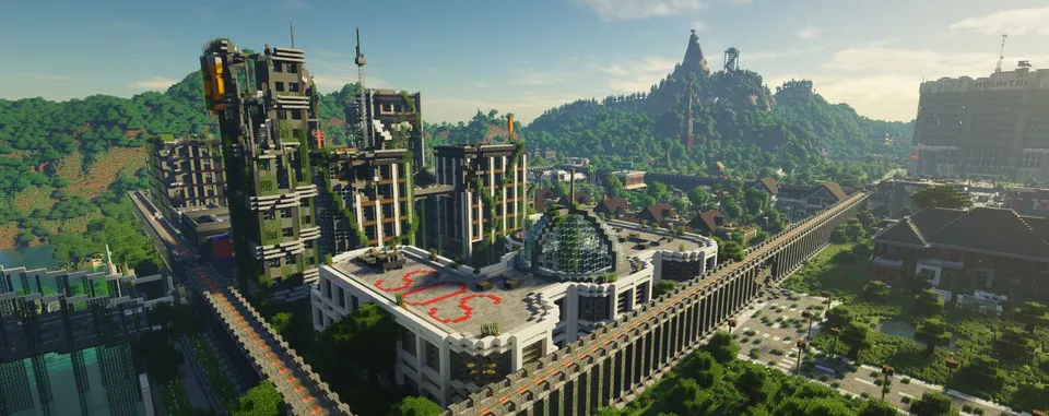 Zombie Apocalypse — Minecraft xarita, rasm 2