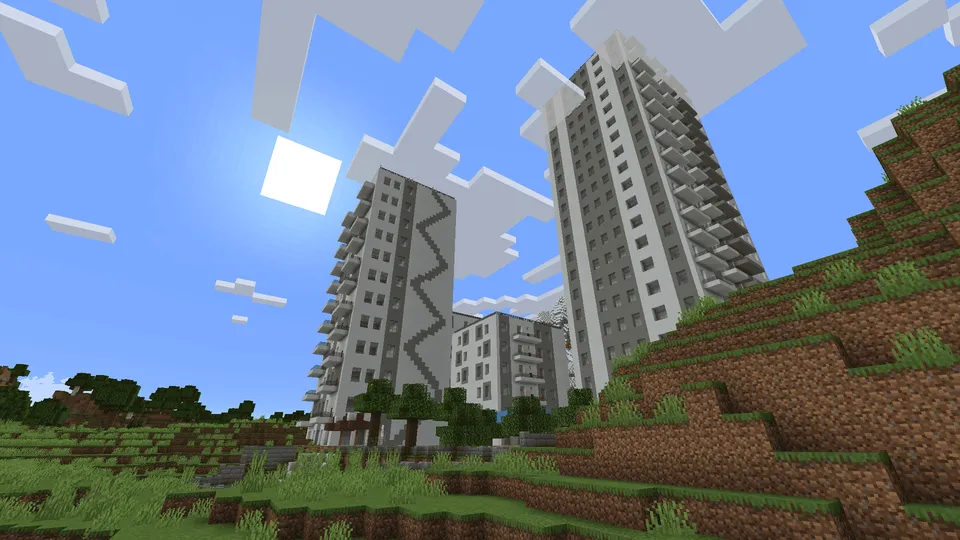 Serebryanyy kvartal turar joy majmuasi — Minecraft xarita, rasm 3