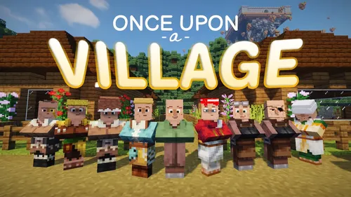 Once Upon a Village — Minecraft xarita, rasm 1