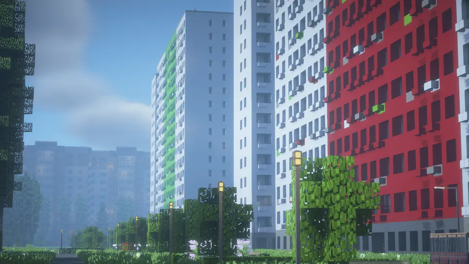 Volga Park turar joy majmuasi (Yaroslavl) — Minecraft xarita, rasm 3