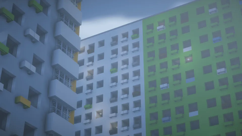 Volga Park turar joy majmuasi (Yaroslavl) — Minecraft xarita, rasm 7