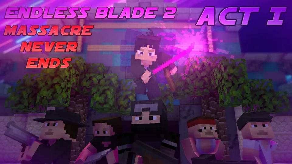 Endless Blade 2 / ACT 1-2 — Minecraft xarita, rasm 2