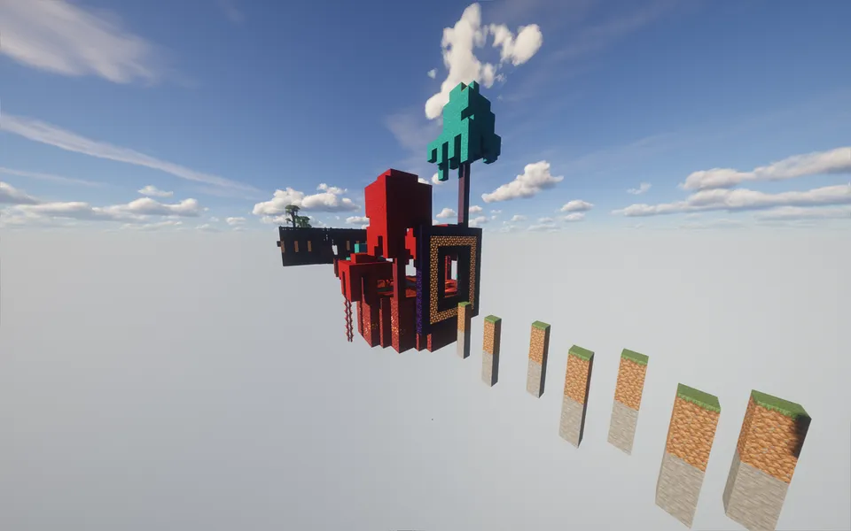 Parkur Zero 2 — Minecraft xarita, rasm 4