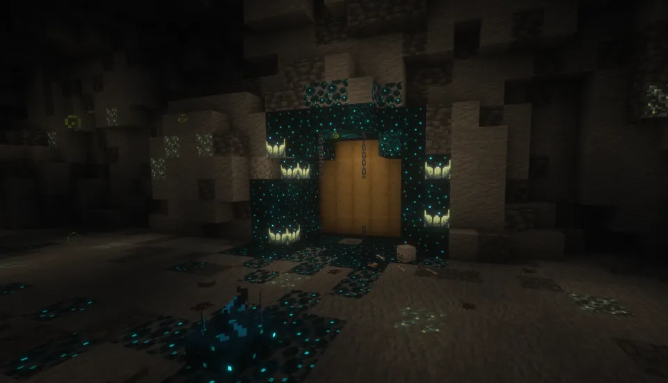 Warden g'ori — Minecraft xarita, rasm 3