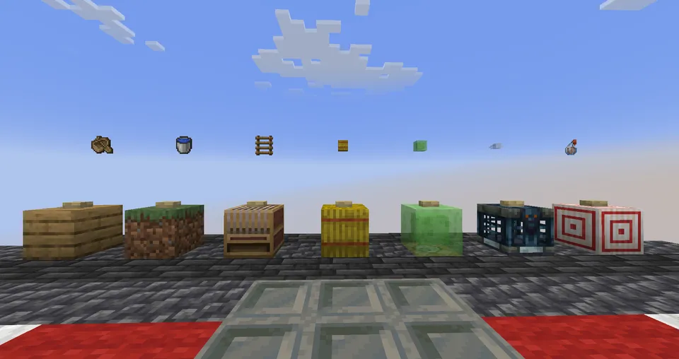 Mahorat oshirish uchun dropper — Minecraft xarita, rasm 3