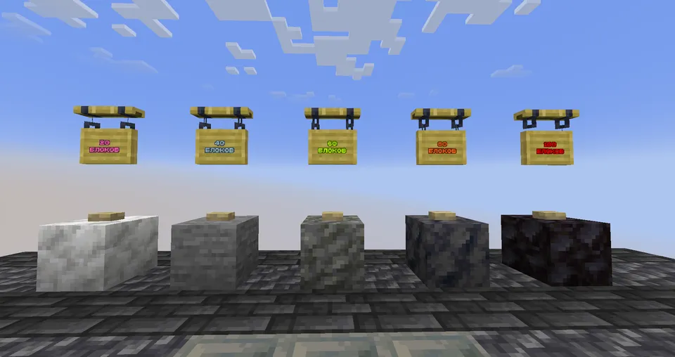 Mahorat oshirish uchun dropper — Minecraft xarita, rasm 4