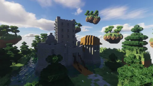 Norman castle — Minecraft xarita, rasm 1