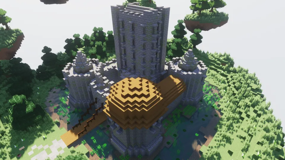 Norman castle — Minecraft xarita, rasm 2