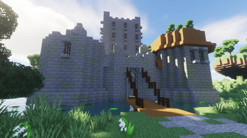 Norman castle — Minecraft xarita, rasm 3