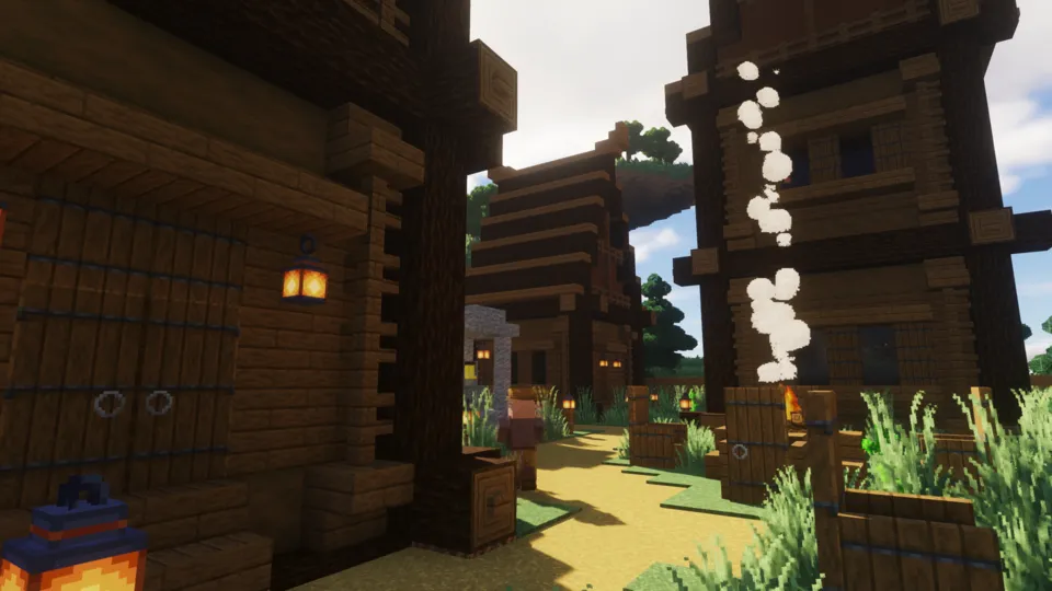 Faeleth qishlog'i — Minecraft xarita, rasm 2