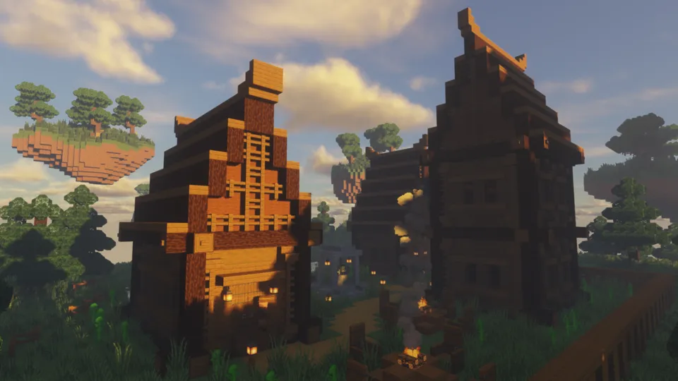Faeleth qishlog'i — Minecraft xarita, rasm 3