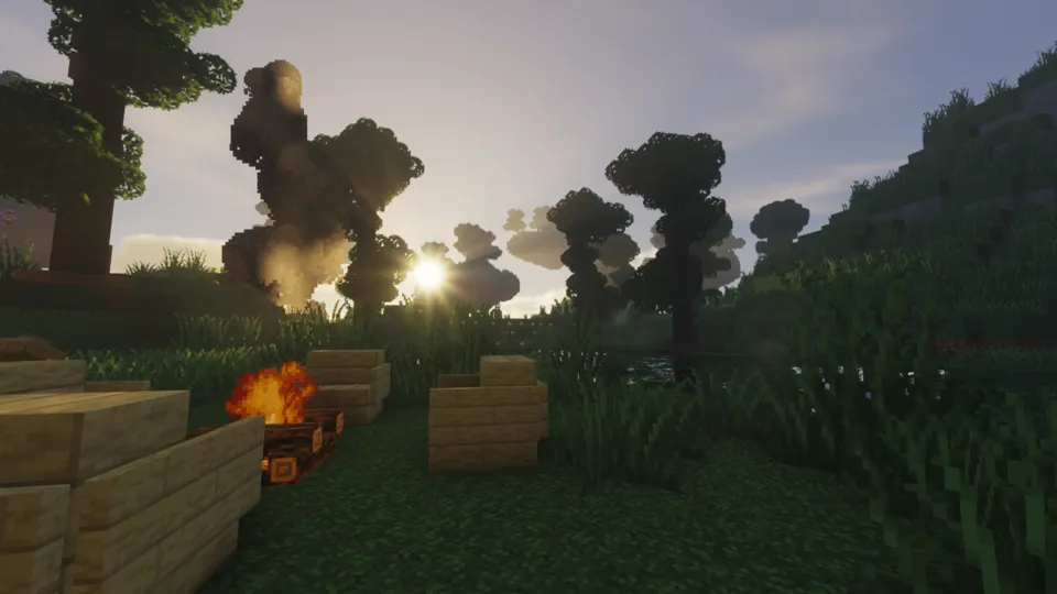 Tog' yonidagi uy — Minecraft xarita, rasm 3
