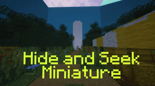 Hide and Seek Miniature — Minecraft xarita, rasm 1