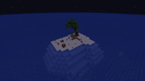 Island survival — Minecraft xarita, rasm 1